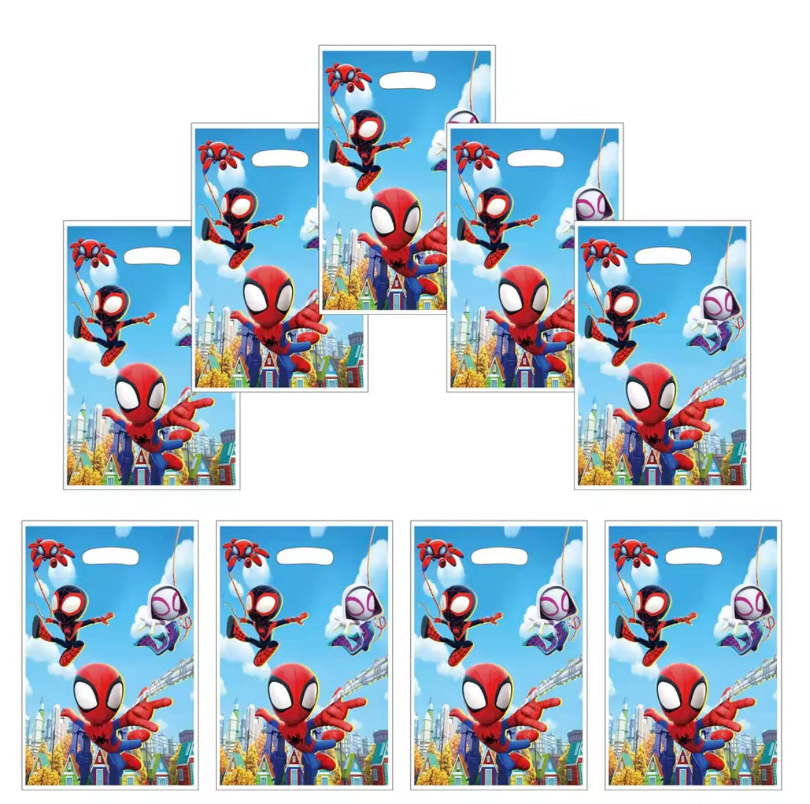 🕷️ Spiderman Uitdeelzakjes 🎉