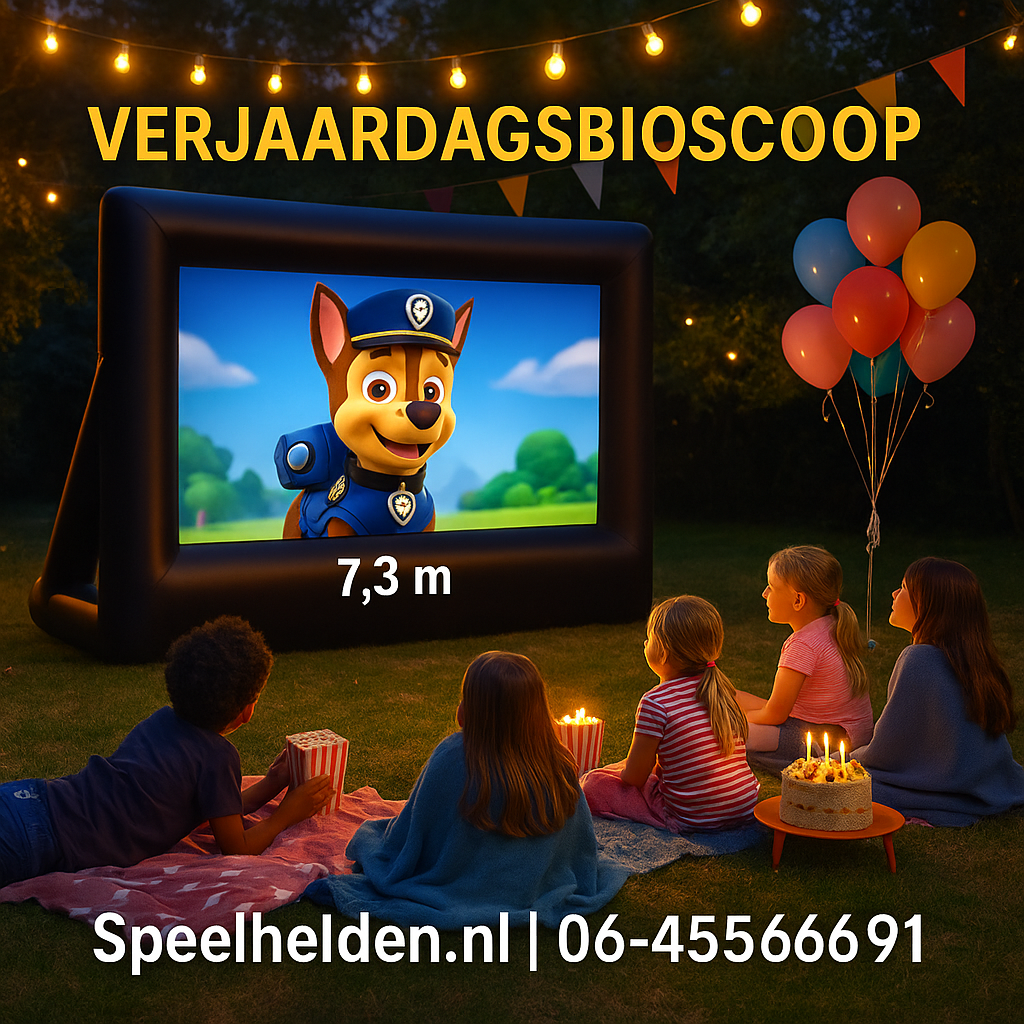 🎬 Verjaardagsbioscoop – Een onvergetelijk filmfeest! 🍿