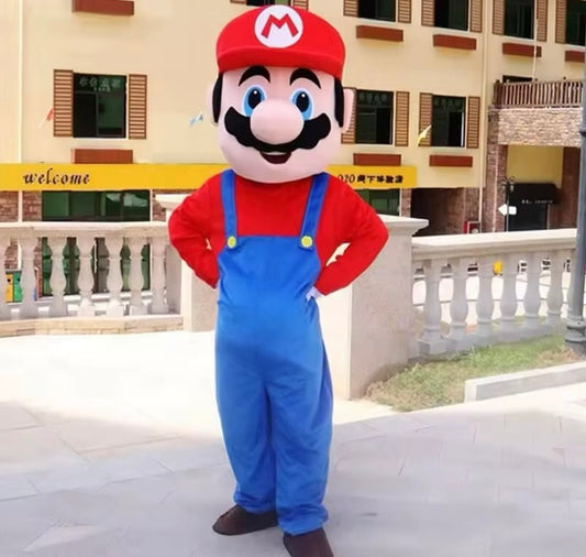 Mario mascotte verhuur ⭐️ It’s-a me, Mario! – Dé gameheld op jouw feestje!