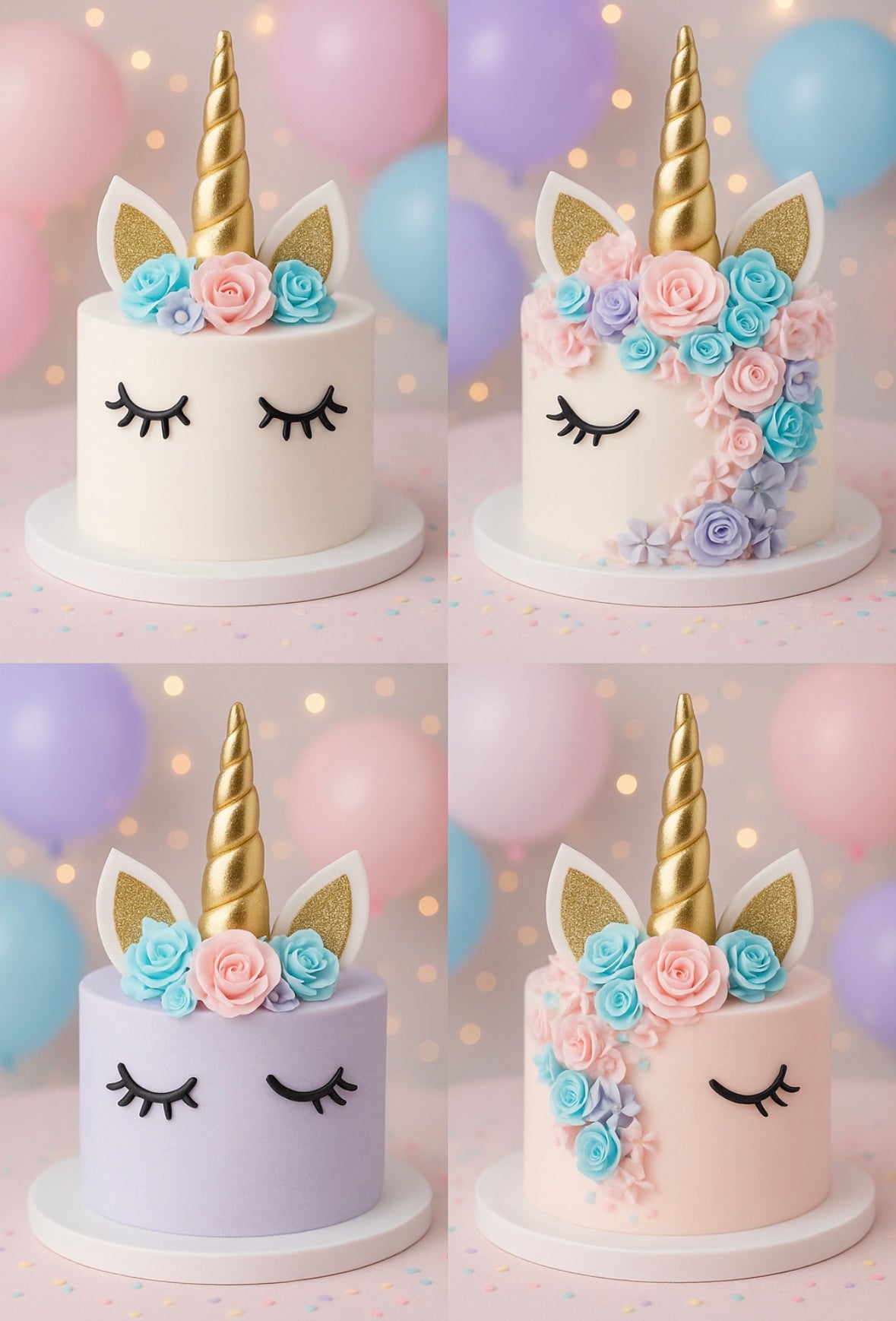 Unicorn Cake Topper